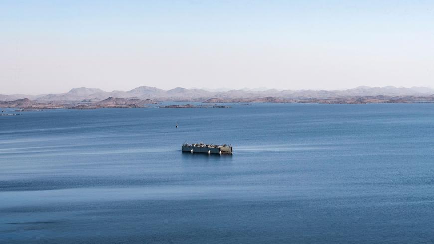 High dam in Aswan, Egypt