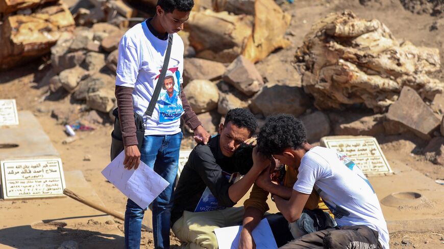 Yemeni journalist's funeral 