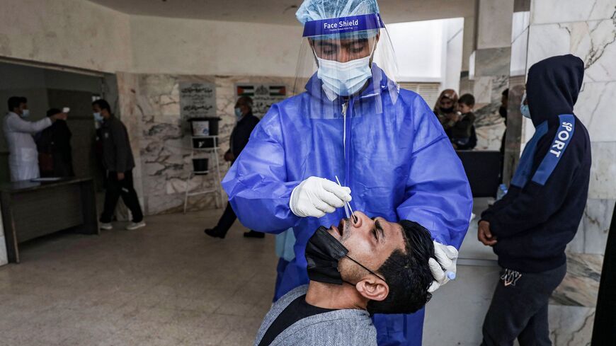 Gaza testing clinic