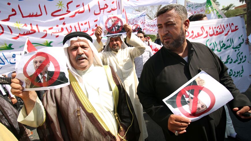 Anti-Turkish protest in Basra
