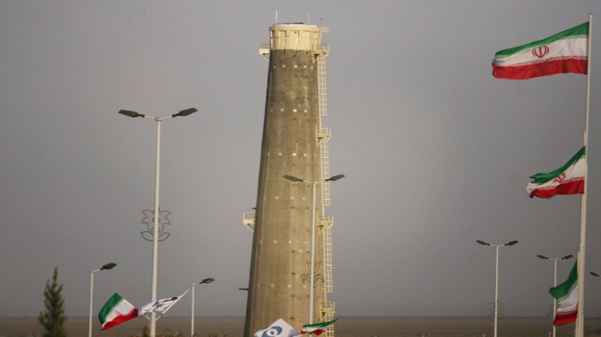 A general view of the Natanz nuclear enrichment facility is seen on April 9, 2007, 180 miles south of Tehran, Iran. 