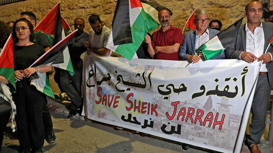 sheikn jarrah protest in bethlehem