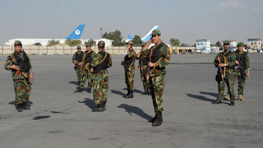 Kabul airport security detail 