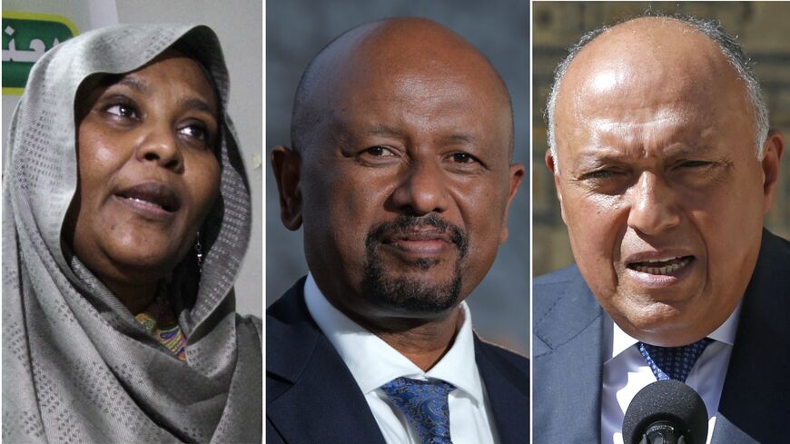 Mahdi, Bekele, Shoukry file photos 