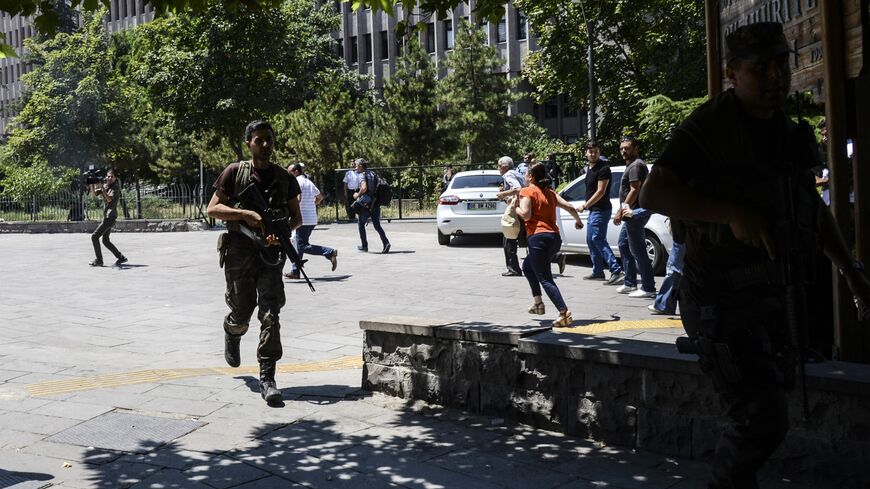 Aftermath of 2016 coup attempt in Ankara 