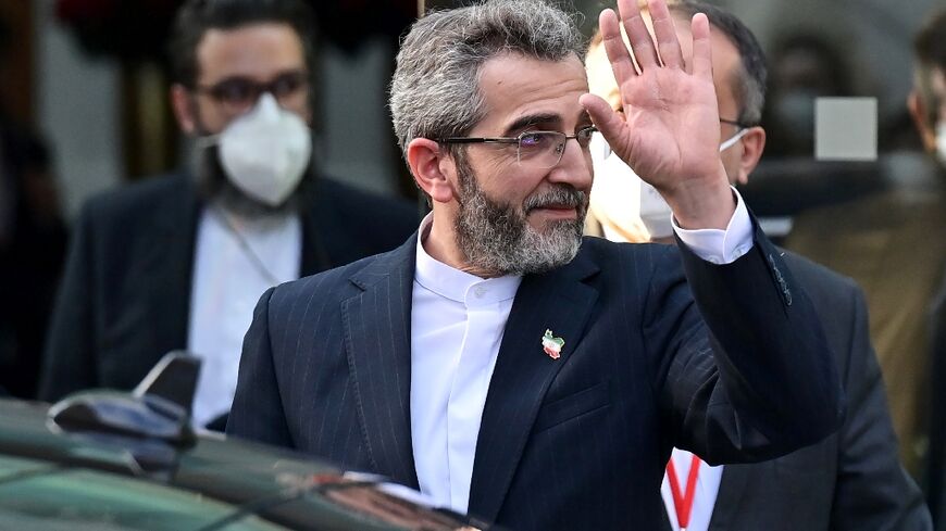 Iran's chief nuclear negotiator Ali Bagheri, seen here in this December 3, 2021 photograph, is to return to Austria on Sunday