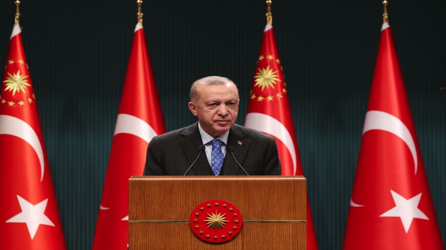 President of Turkey Recep Tayyip Erdogan.