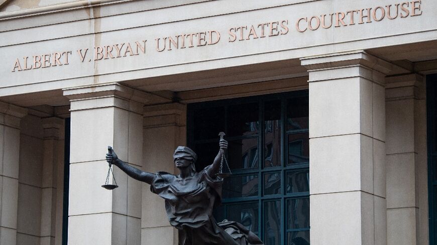 The Albert V. Bryan Federal Courthouse where alleged Islamic State "Beatle" El Shafee Elsheikh is on trial