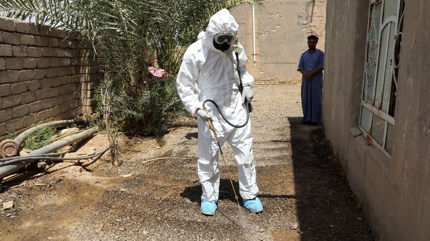 Health workers in protective gear have become a common sight in the Iraqi countryside as Crimean-Congo haemorrhagic fever spreads