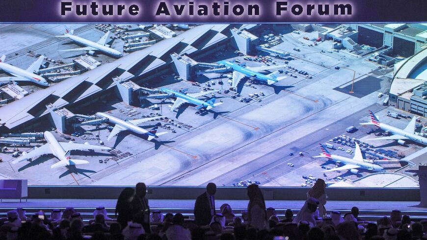 The Future Aviation Forum in the Saudi capital Riyadh heard of the kingdom's aviation goals that include more than tripling annual passenger traffic and building a new "mega airport"