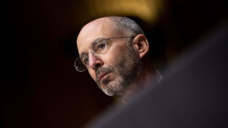 Robert Malley, Biden administration special envoy for Iran, testifies about the JCPOA (Joint Comprehensive Plan of Action) during a hearing of the Senate Foreign Relations on Capitol Hill May 25, 2022, in Washington, DC.