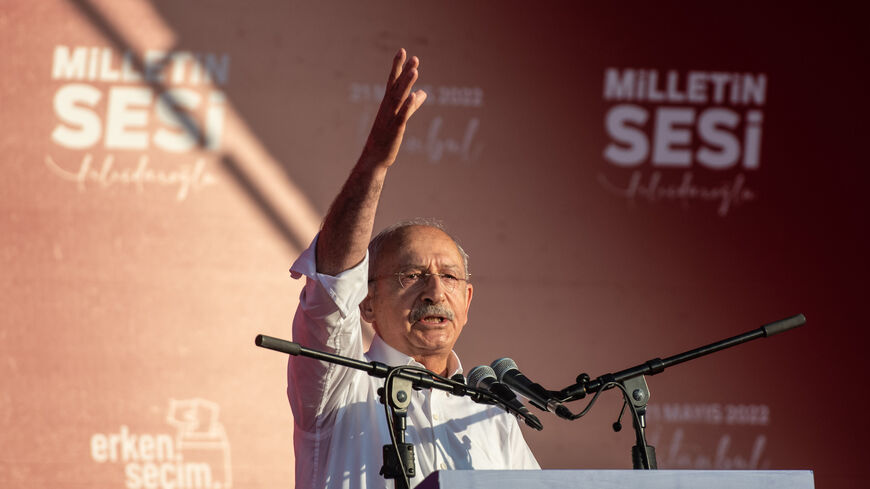 Turkey's main opposition Republican People's Party (CHP) leader Kemal Kilicdaroglu.