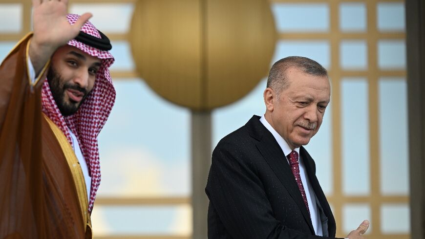 It was the crown prince's first visit since the 2018 murder of journalist Jamal Khashoggi in the kingdom's Istanbul consulate