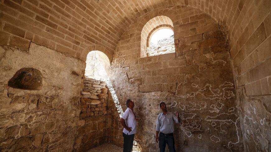 Saint Hilarion monastery is one of the heritage sites in the Gaza Strip, a Palestinian territory home to rich, if under-developed, archaeological treasures