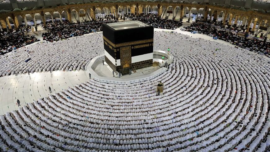 One million fully vaccinated Muslims, including 850,000 from abroad, are allowed at this year's hajj, a major break after drastically curtailed numbers due to the pandemic