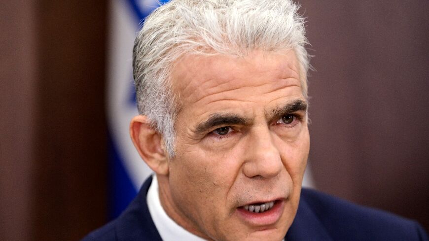 Israeli Prime Minister Yair Lapid sai din a letter to UN Secretar-General Antonio Guterres that 'these anti-Semitic remarks are a stain on the entire United Nations'