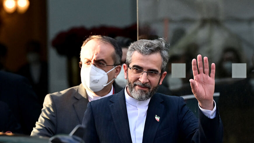 Iran's chief nuclear negotiator Ali Bagheri Kani.