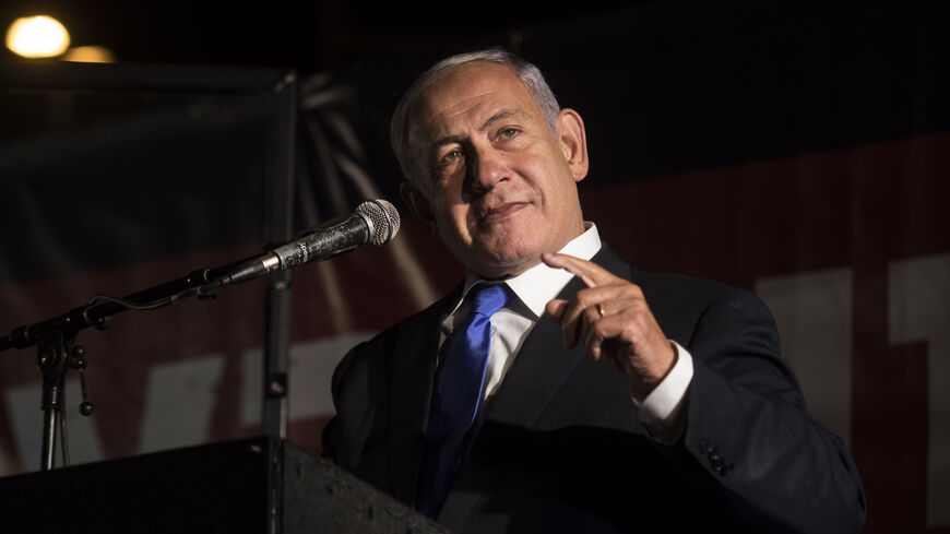 Former Israeli Prime Minister Benjamin Netanyahu.