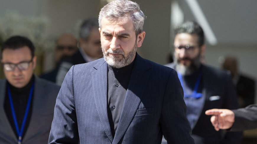 Iran's chief nuclear negotiator Ali Bagheri Kani.