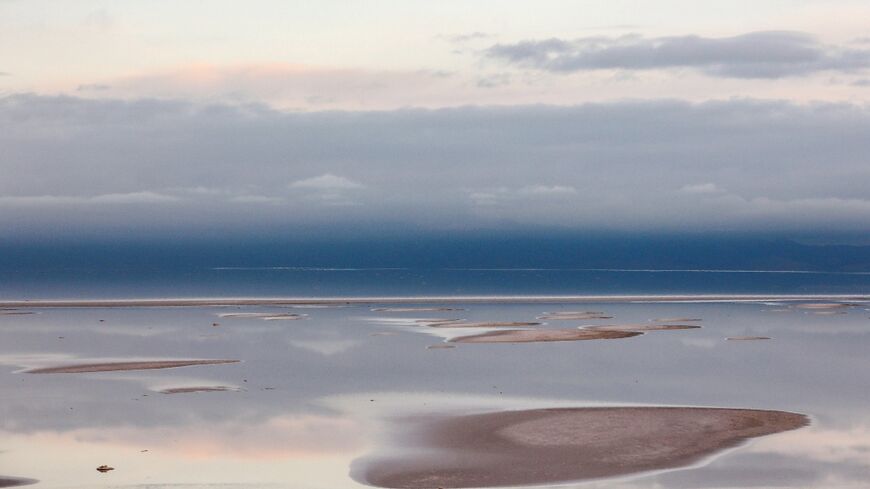 Seen here in 2018, Iran's Lake Urmia has been drying up for years in one of the worst ecological disasters of recent decades