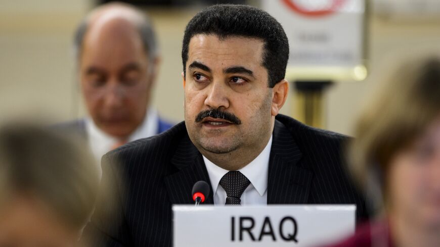 Iraq Human Rights Minister Mohammed Shia al-Sudani.