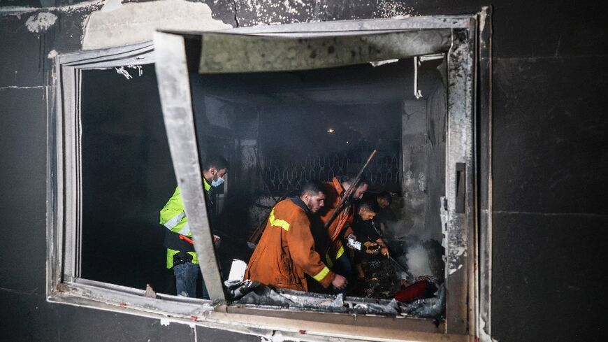 The cause of the fire was unknown, but domestic blazes are common in the impoverished Gaza Strip