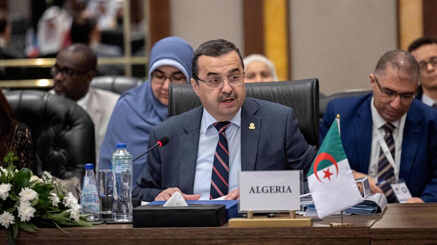 Algeria's Energy Minister Mohamed Arkab.