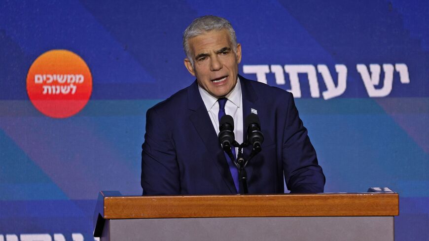 Israeli Prime Minister and head of Yesh Atid Yair Lapid.