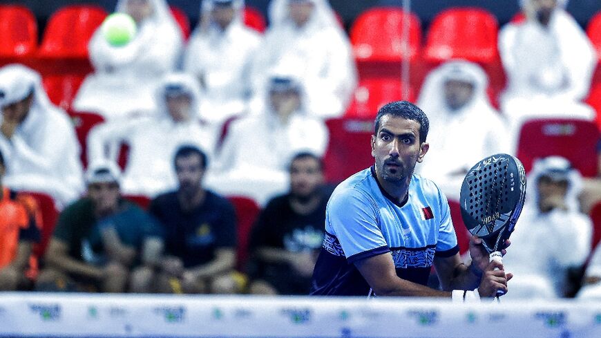 Mohammed Saadon Alkuwari has used his influence on social media to promote padel in Qatar