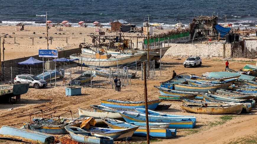 Fibreglass -- vital for mending fishing boats -- has been prohibited from entering the Gaza Strip since 2007