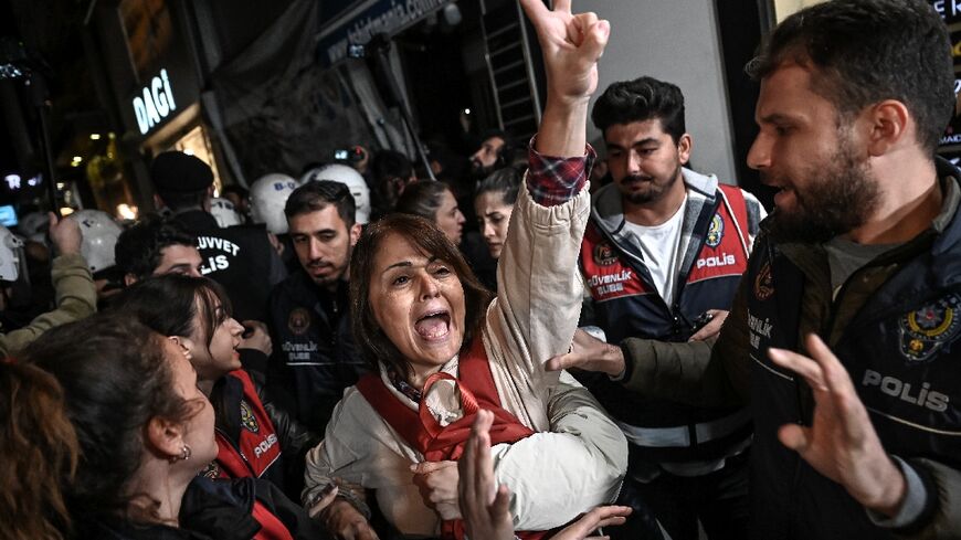 Turkish medical association chief Sebnem Korur Fincanci's October arrest on 'terror' charges sparked street protests