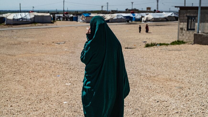 The children returned to France on Tuesday were at the Roj camp in northeast Syria