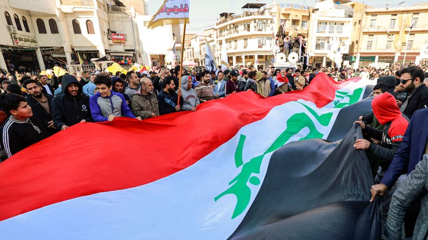 Baghdad dinar protest