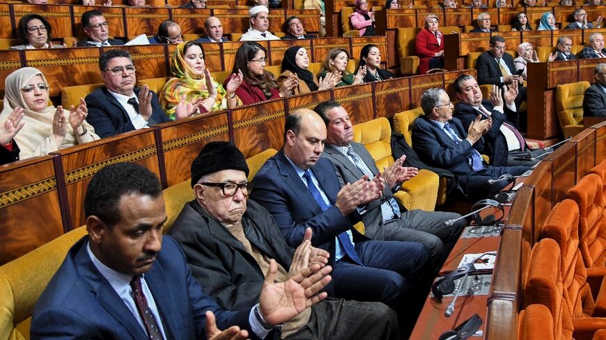 A joint Moroccan legislative session denounced the European Parliament's 'unacceptable attack'