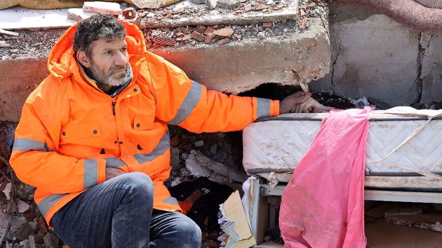 Mesut Hancer waited a day before rescue services arrived in his neighbourhood