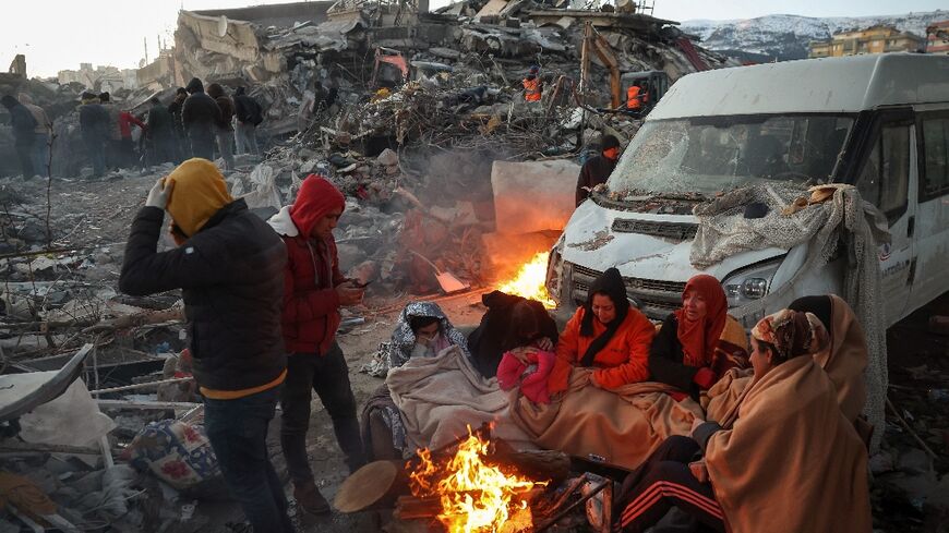 Survivors have been left to scramble for food and shelter  