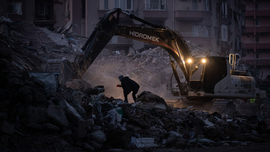 Turkey earthquake rubble