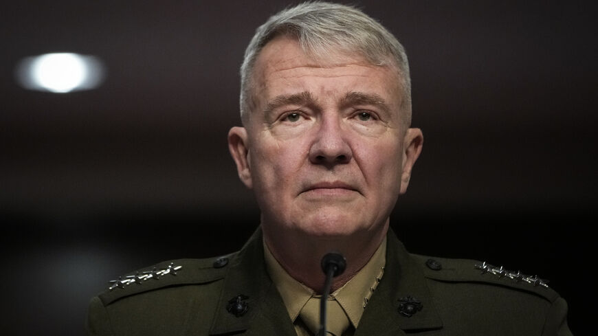 Commander of U.S. Central Command Gen. Kenneth McKenzie testifies during a Senate Armed Services hearing on Capitol Hill March 15, 2022 in Washington, DC. The committee met to receive testimony on the posture of U.S. Central Command and U.S. Africa Command, two of the eleven unified combatant commands in the U.S. Department of Defense. (Photo by Drew Angerer/Getty Images)