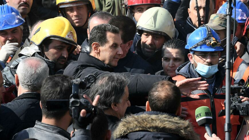 Assad earthquake