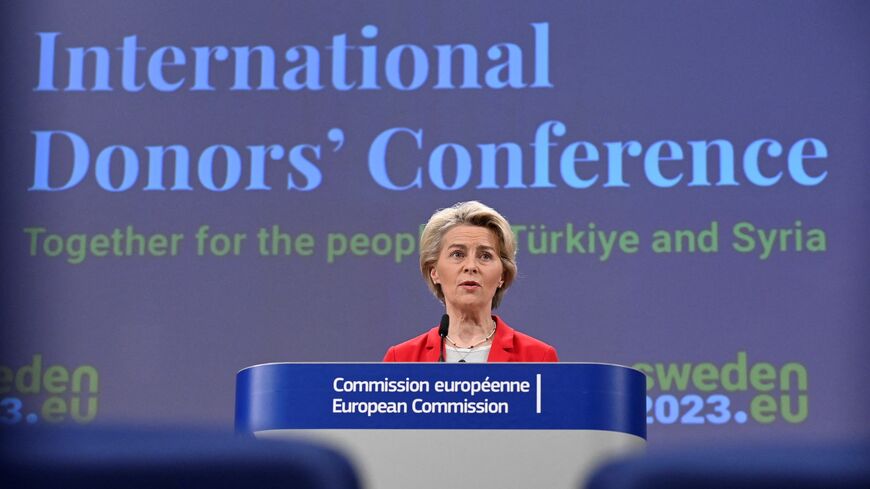 President of the European Commission Ursula von der Leyen.