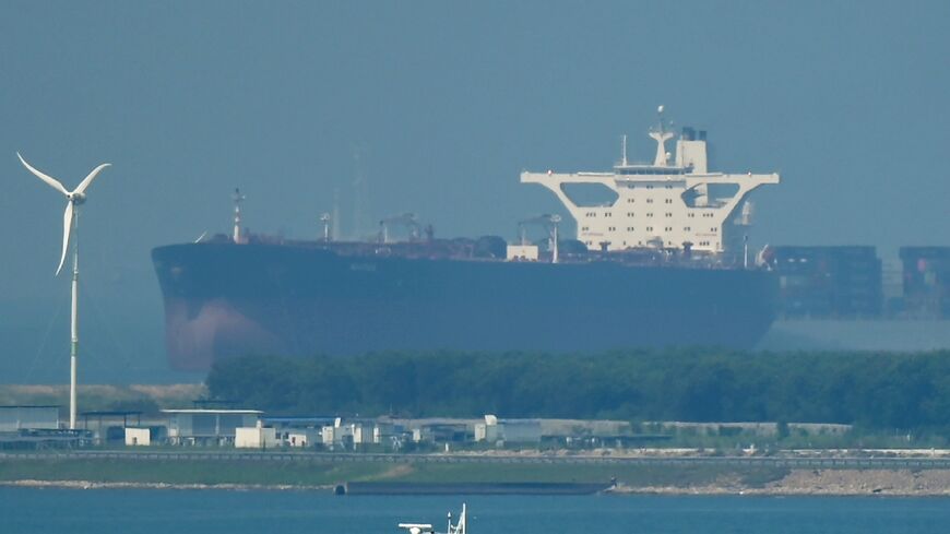 The supertanker crude carrier Nautica bought by the United Nations to remove oil from a ship abandoned off war-ravaged Yemen's coast 