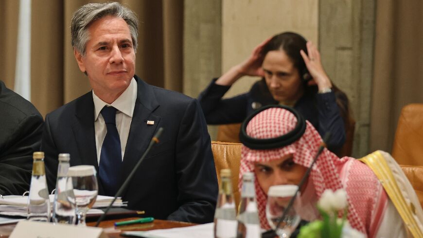 US Secretary of State Antony Blinken and Saudi Foreign Minister Faisal bin Farhan urge fellow members of the coalition against the Islamic State group to repatriate citizens who joined the jihadists in Iraq or Syria