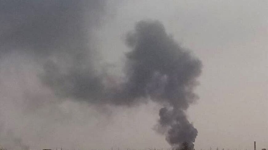 Smoke billows over Khartoum's Bahri district after the end of a three-day ceasefire that brought a relative respite to the city