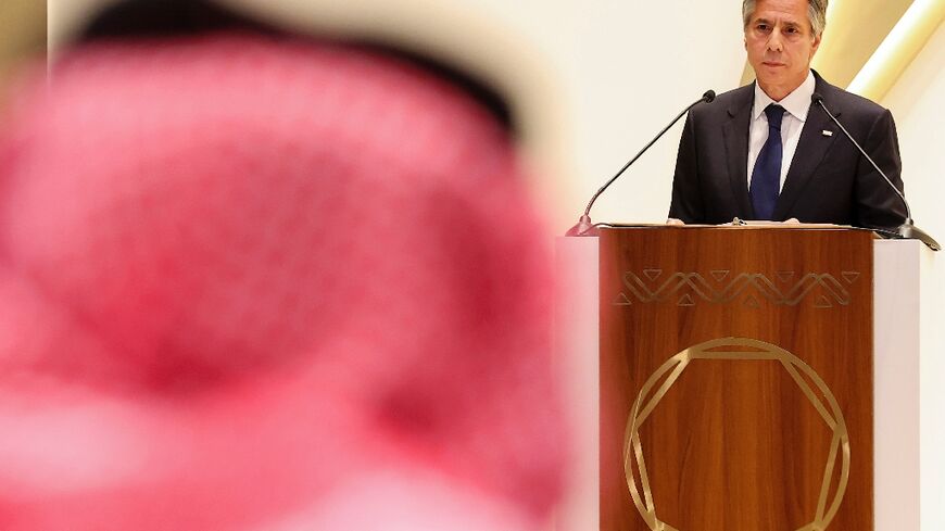 US Secretary of State Antony Blinken struck a conciliatory tone in Riyadh