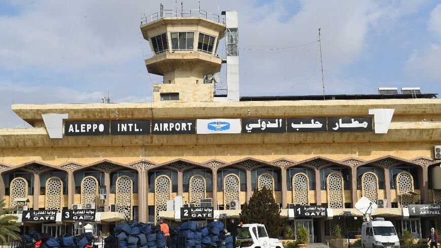 Israeli strikes have repeatedly caused the grounding of flights at Syria's Aleppo airport