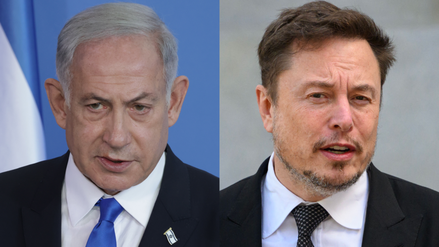 Benjamin Netanyahu and Elon Musk