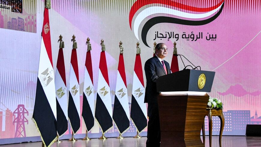 Egypt's President Abdel Fattah al-Sisi announces his candidacy for a third term