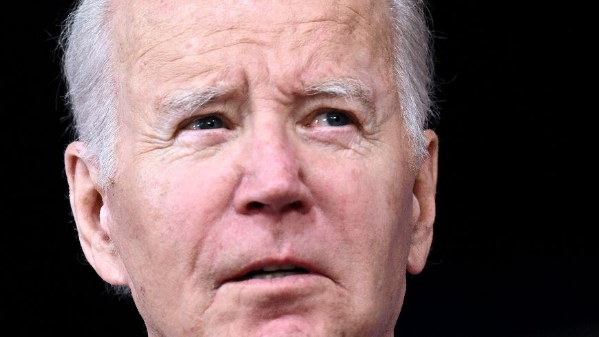 US President Joe Biden said aid deliveries for Gaza were 'not fast enough' 