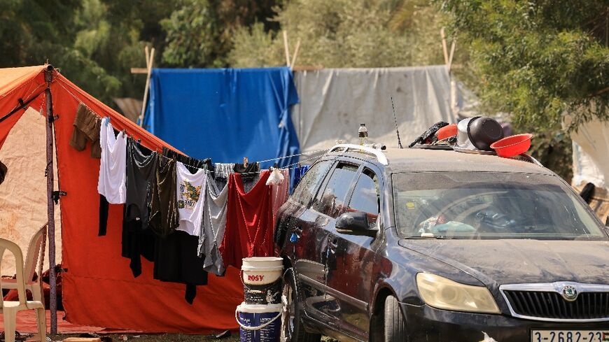 Palestinians have flocked to hospital grounds, hoping they can provide safety from Israeli shelling