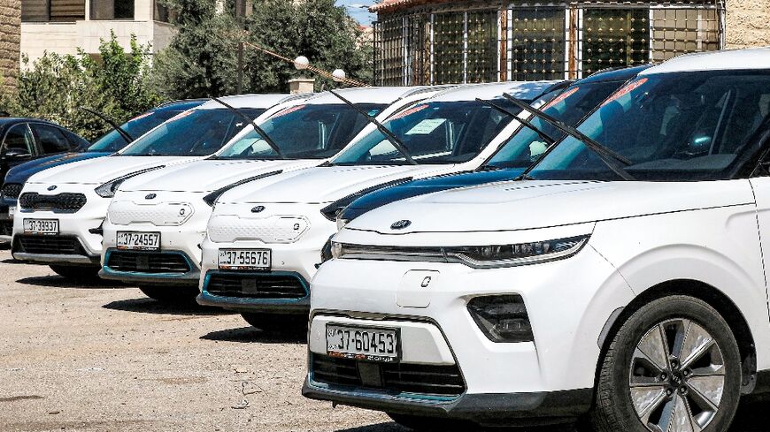 Electric vehicle sales have soared as the price of petrol has jumped in Jordan